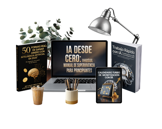 Libro Gana Dinero con IA💰
